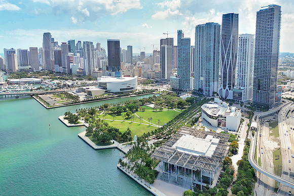 Miami One Thousand Museum and Maurice Ferre Park