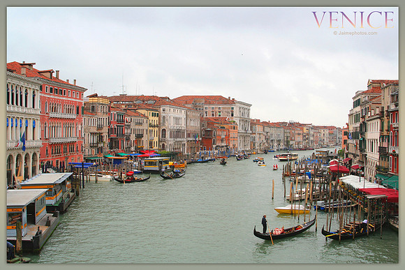 View from Realto Bridge, Venice