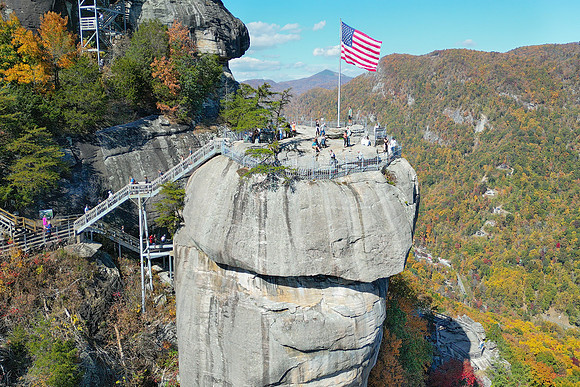 View from Chimney Rock, NC