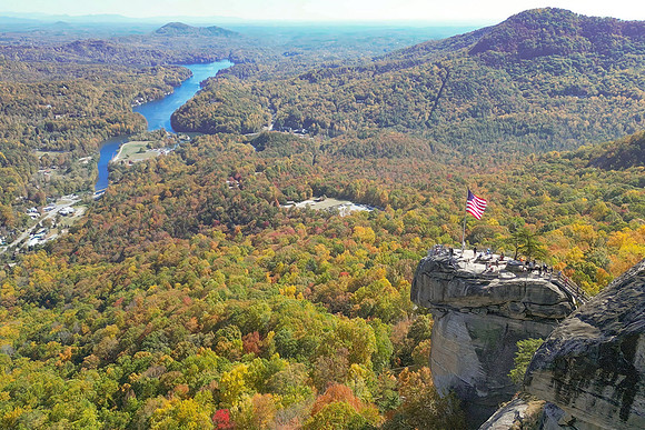 View from Chimney Rock, NC