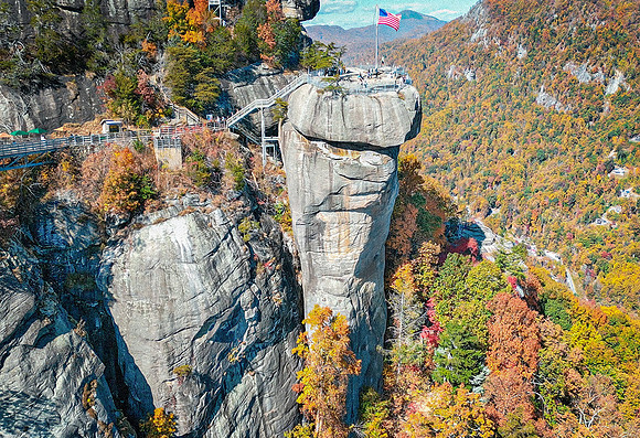 View from Chimney Rock, NC