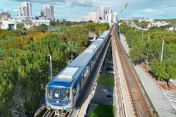 Arriving to Downtown Dadeland