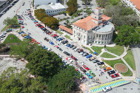 Biltmore Way Coral, Gables Classic Auto Show