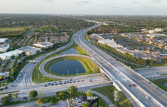 Kendall Drive y Turnpike North