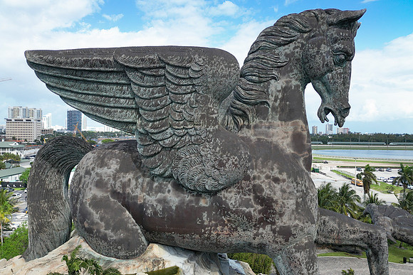 Pegasus and the Dragon Gulfstream, Hallandale