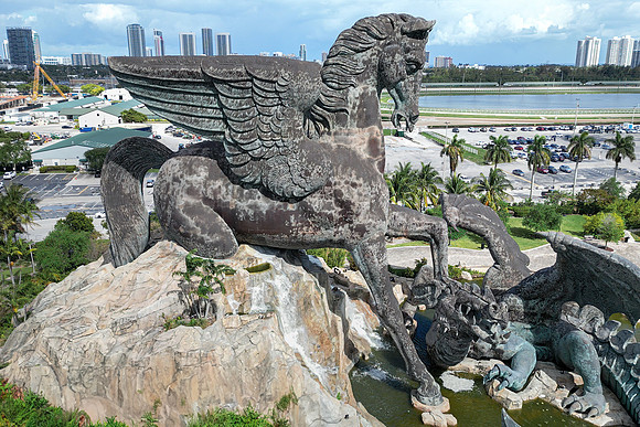 Pegasus and the Dragon Gulfstream, Hallandale