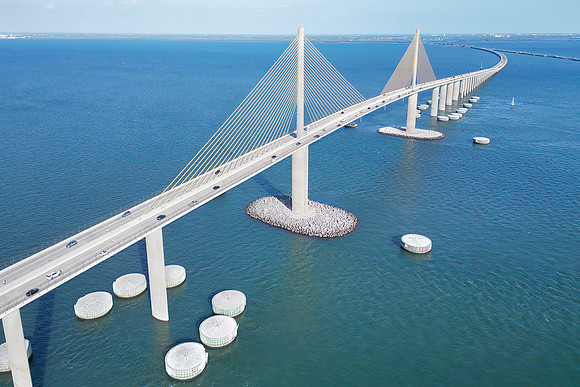 Sunshine Skyway Bridge - Tampa Bay