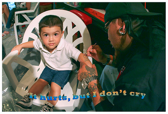 Vinny: "It hurts but I don't cry"