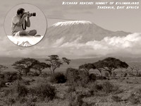Richard reached summit at Mount Kilimanjaro
